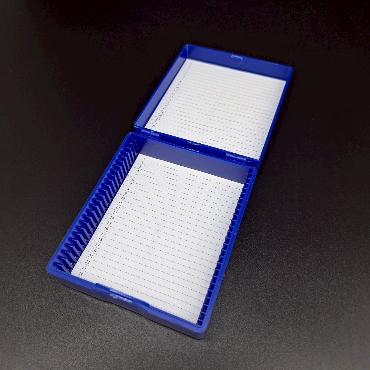 (ราคาส่ง / ขายยกลัง) กล่องใส่สไลด์ กล่องเก็บแผ่นสไลด์ 5,100 ช่อง - Microscope Slides Box 5,100 place