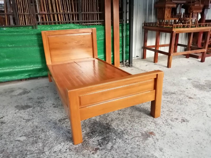 เตียงเต้าหัวตรง ท้ายสูง 3.5 ฟุต