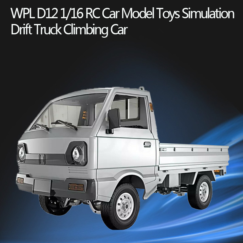 รถกะบะดริฟท์โช้คคู่ WPL D12 1/10 2WD RC สเหมือนจริง ดริฟท์มันส์