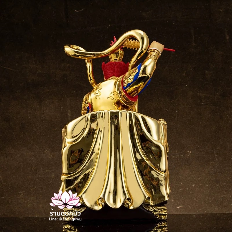 กำใจผ่อสัก ก่ำแจผู่สัก พระโภชนปาลโพธิสัตว์ งานเรซิ่น ขนาด 12/16/19 นิ้ว