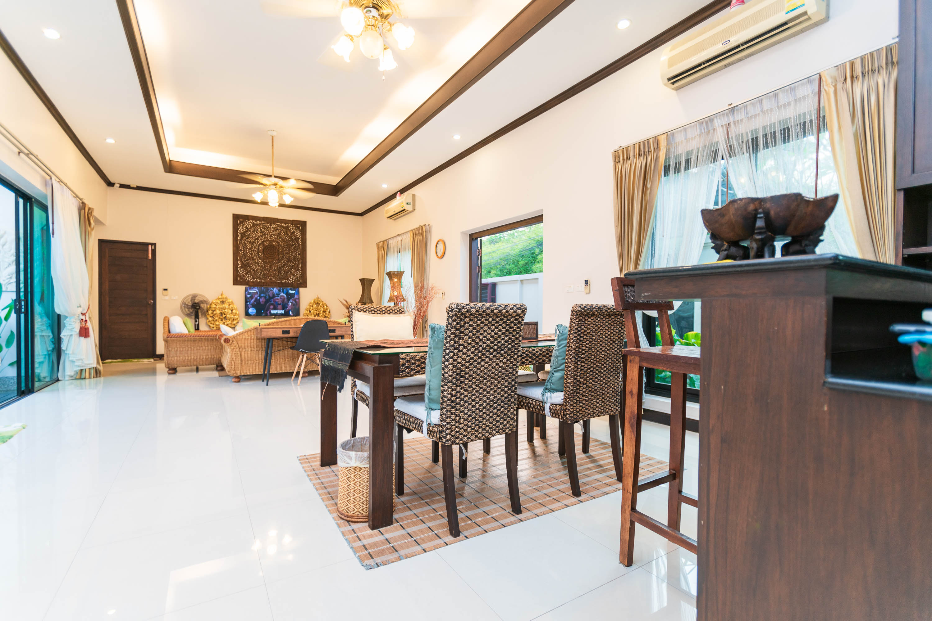 For Rent : Private Pool Villa in Cherngtalay BangJo, 3 Bedrooms 2 Bathrooms