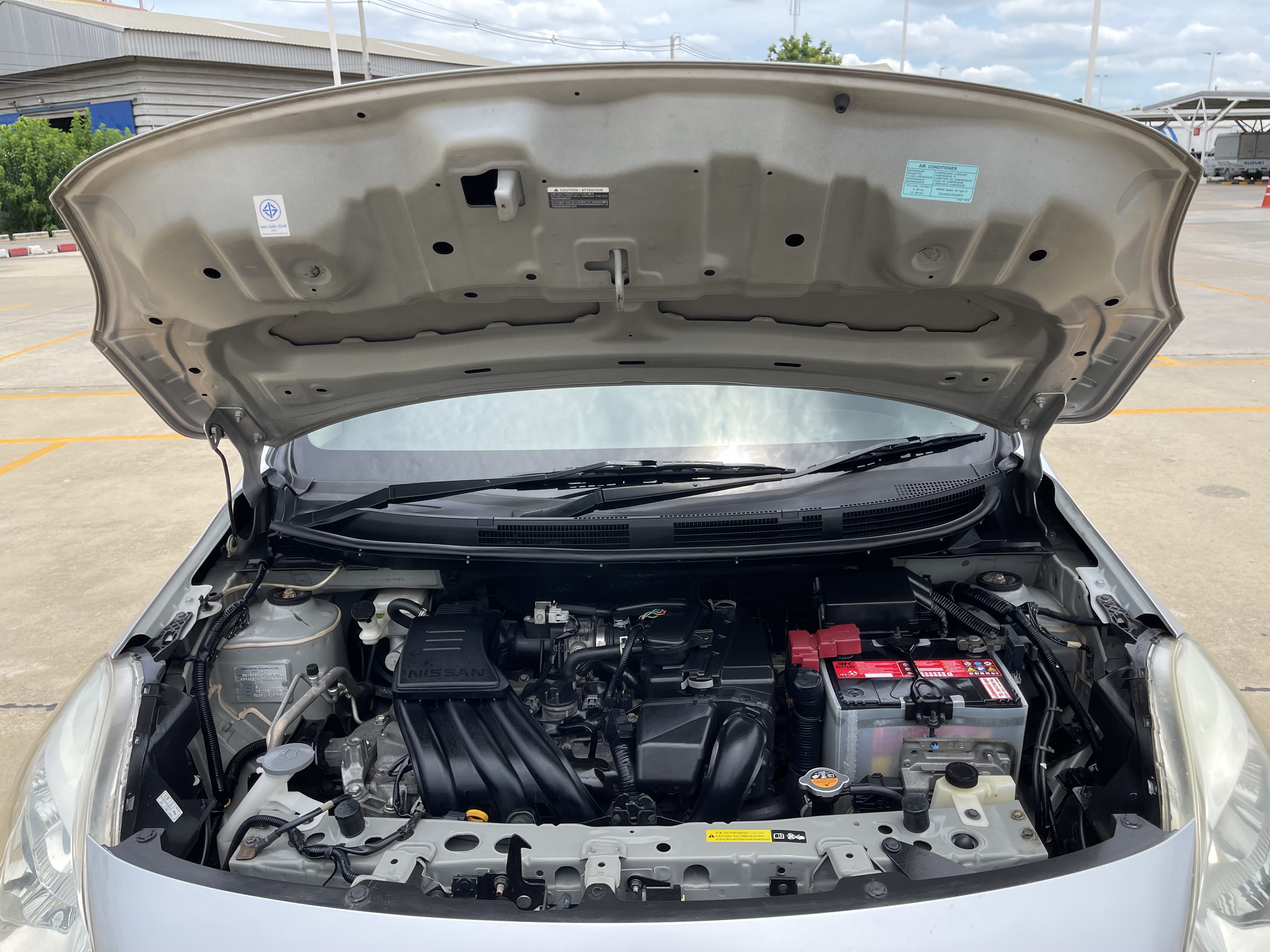 Nissan Almera 1.2 VL At 2014 เงิน