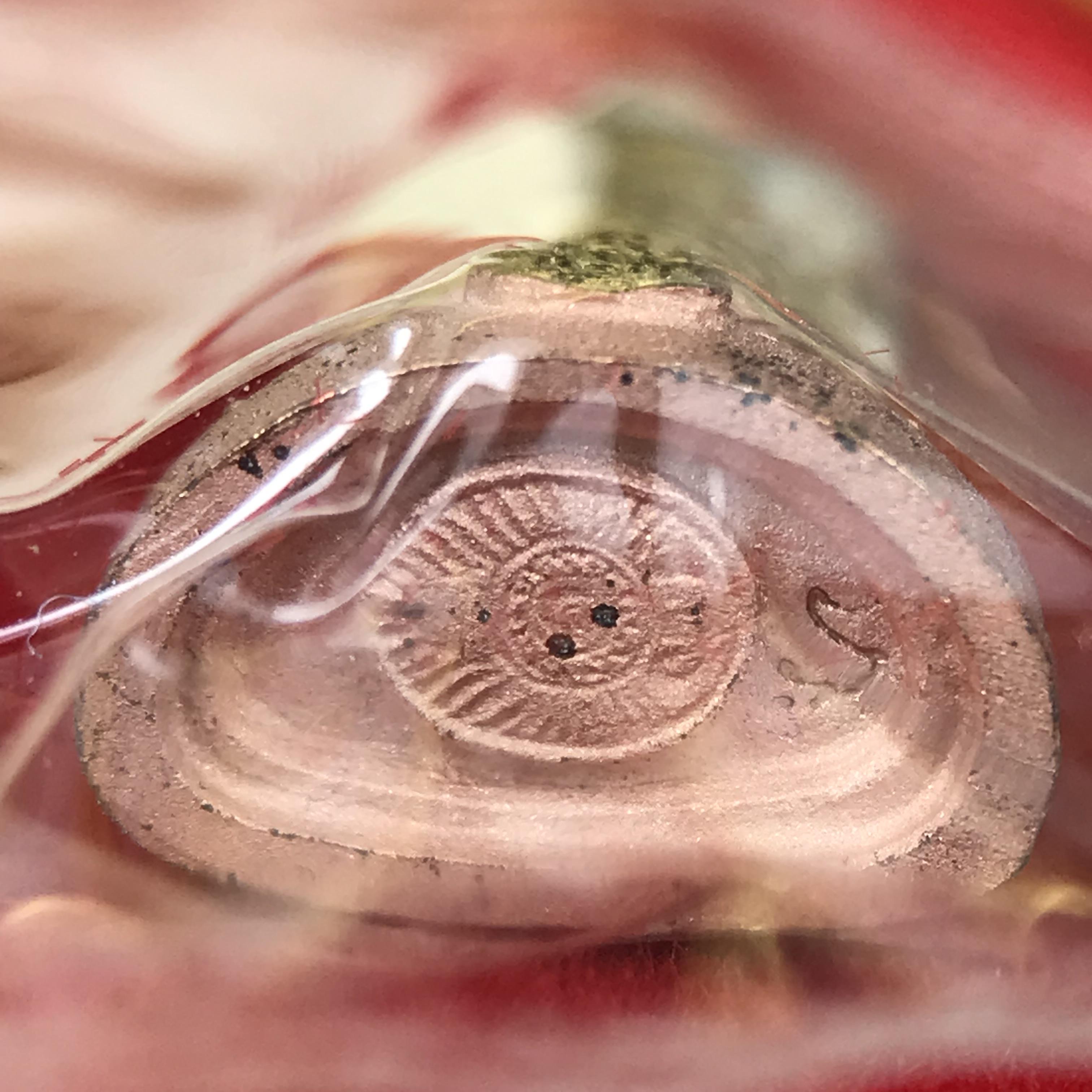 พระชัยวัฒน์พระพุทธนวราชบพิตร ครองสิริราชสมบัติครบ 50 ปี พ.ศ.2540 ขนาดสูง 1.9 ซม. เนื้อเงินสามกษัตริย์(ผิวเดิม)(ซีนซองเดิม) พร้อมกล่องบรรจุเดิมครบสมบูรณ์ 1ใน 9500 องค์(พุทธนวราชบพิตร นิมิตรหมายแห่งความสามัคคี ด้วยไมตรีแห่งองค์พระภูมิพล)