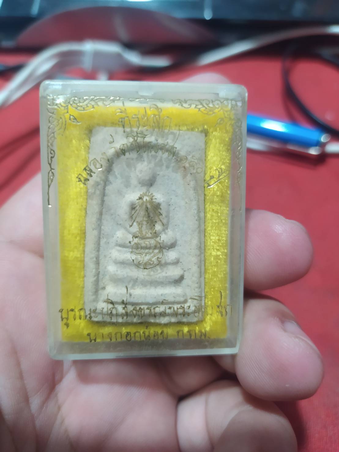 พระสมเด็จ ที่ระลึกฉลองวัดชิโนรส 150 ปี บูรณปฏิสังขรณ์พระอุโบสถ บางกอกน้อย กทม