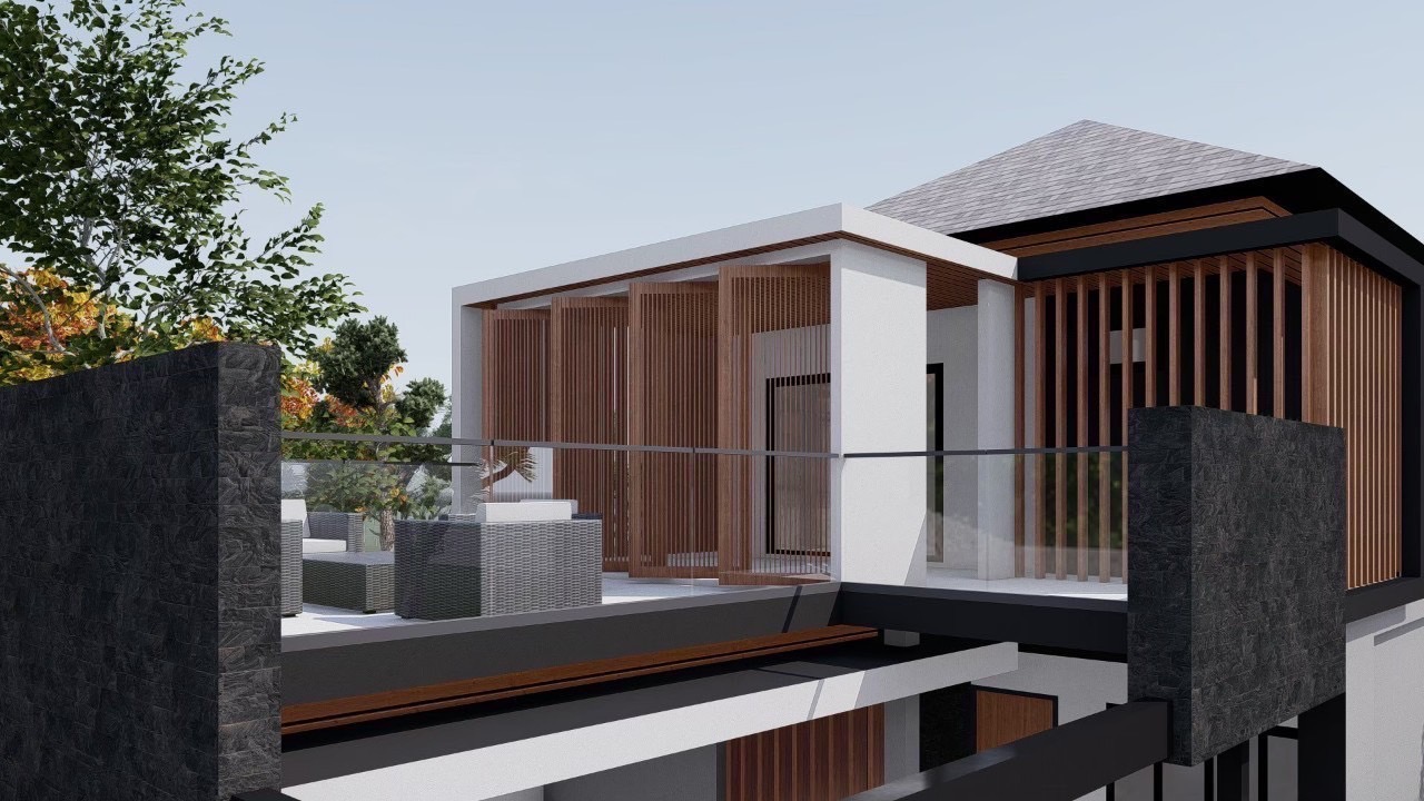 For Sale : Kohkaew, 2-story detached house, 4 Bedrooms 4 Bathrooms