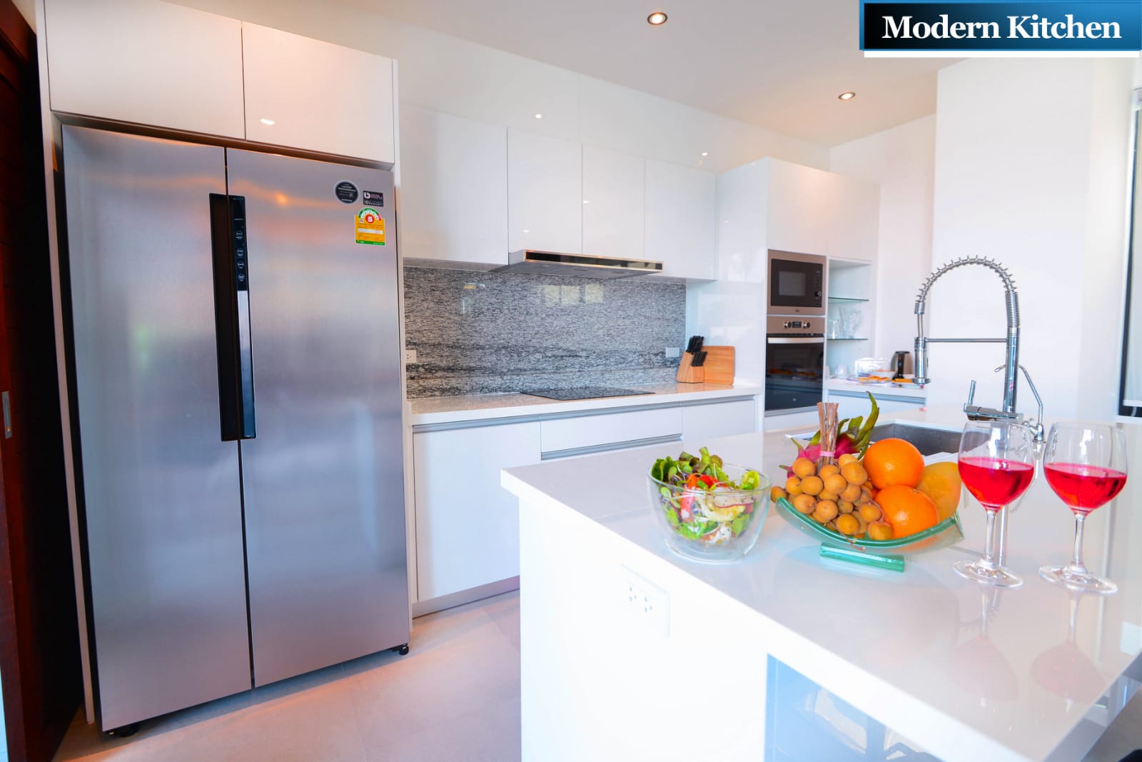 For Rent : Nai Harn, New Pool Villa 2 story, 3 bedrooms 3 bathrooms.