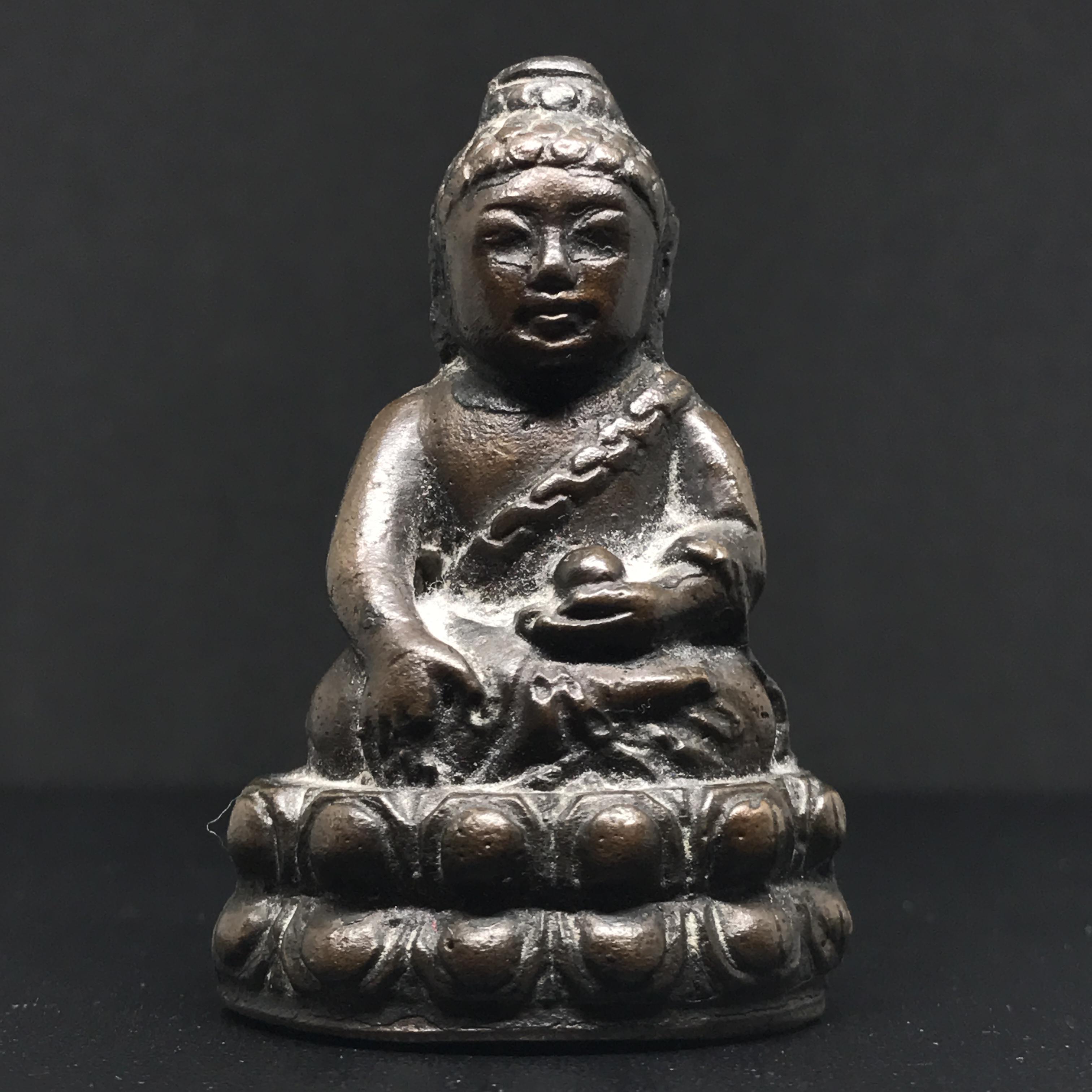 พระบูชาพุทธอุดมสมบูรณ์ (พระปุ้มปุ้ย) เนื้อทองล่ำอู่ ปี2534 (1ใน200องค์)