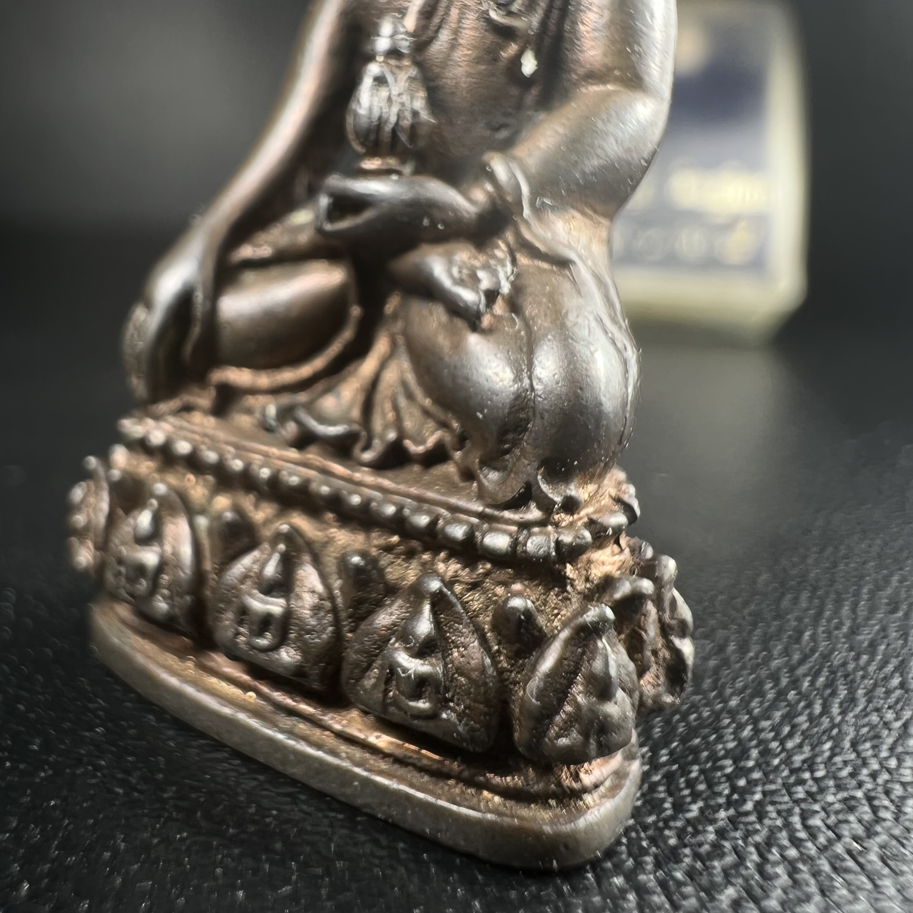 พระกริ่งธรรมราชา (กริ่งพระราชบิดา) วัดนางพญา ปี2514 เนื้อนวโลหะ(สุดยอดพิธีสุดยอดพุทธศิลป์)