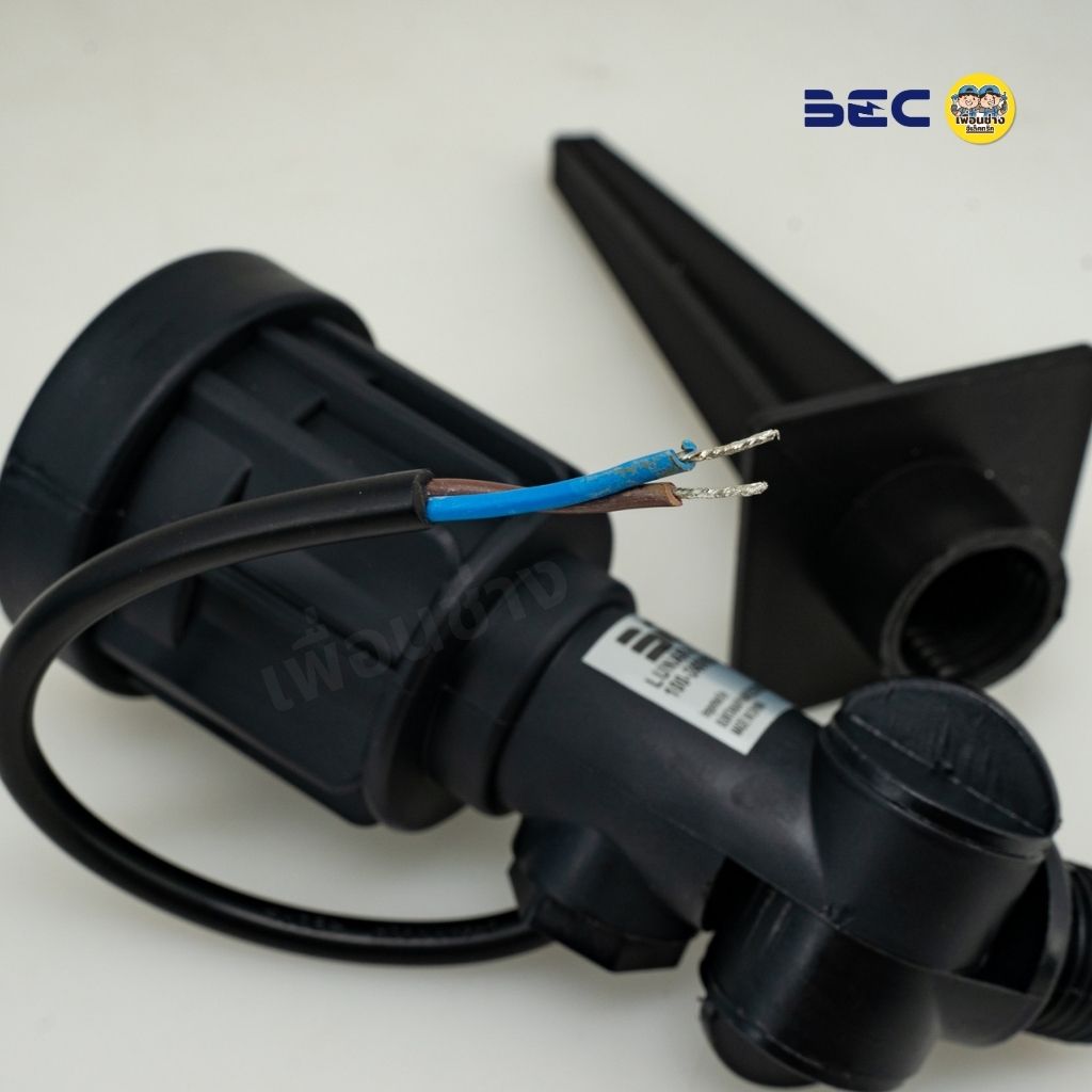 BEC โคมไฟปักดิน LED รุ่น LUNAR-D 5w แสงวอร์ม สำหรับติดพื้น ไฟสนาม ปักหญ้า โคมปักดิน กันน้ำกันฝุ่น IP65