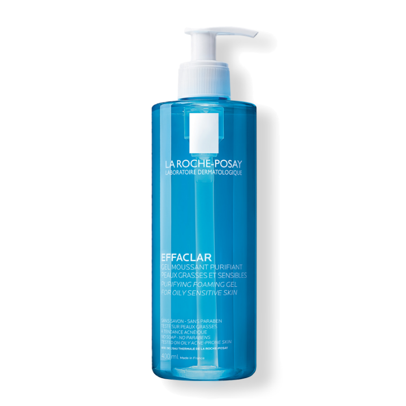 La roche-posay Effaclar Gel Moussant Purifant 400 ml.