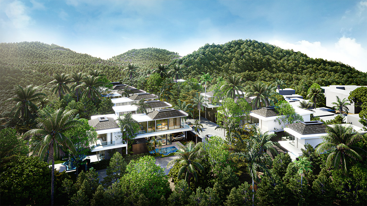 For Sales : Naithon, Private Pool Villa, 3 bedrooms 3 Bathrooms