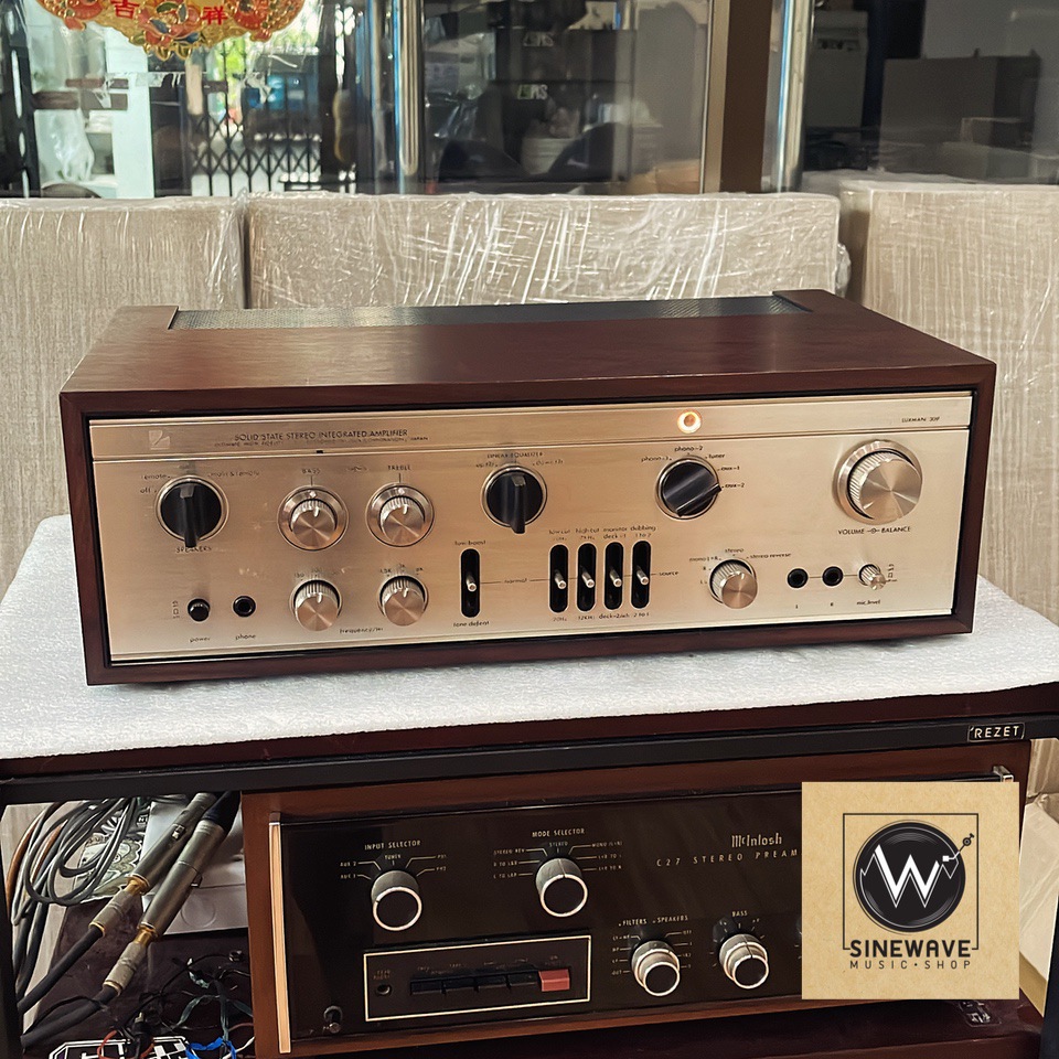 Integrated Amp ยี่ห้อ Luxman รุ่น L-309 (Made in Japan) ไฟ 220Volts