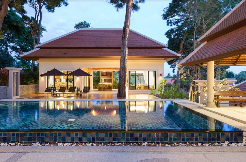 For Sale : Nai Harn, Luxury Tree Pool Villa, 3 Bedrooms 3 Bathrooms, Garden view.