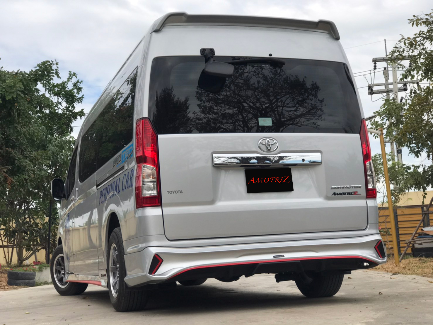 Toyota Commuter 2019 V.1 bodykits by Amoriz