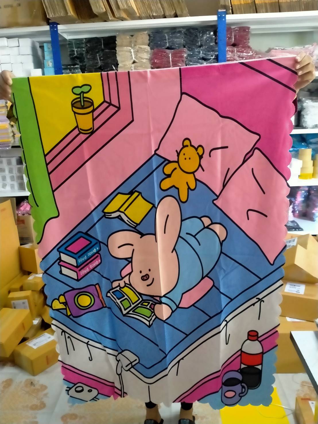 ผ้าม่านลายการ์ตูน