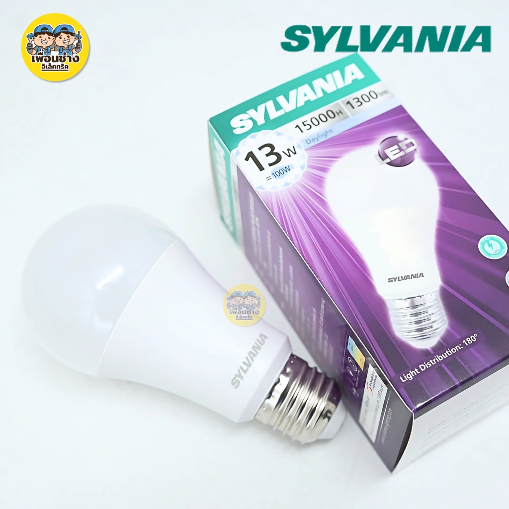 SYLVANIA หลอดไฟ LED bulb 7w 9w 10w 11w 12w 13w 15w 20w แสงขาว แสงวอร์ม แสงคูล แอลอีดี หลอดไฟ ขั้ว E27