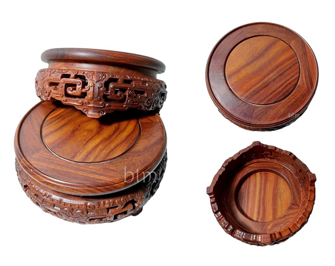 กี๋หรือฐานไม้สไตล์จีน--BPT046--