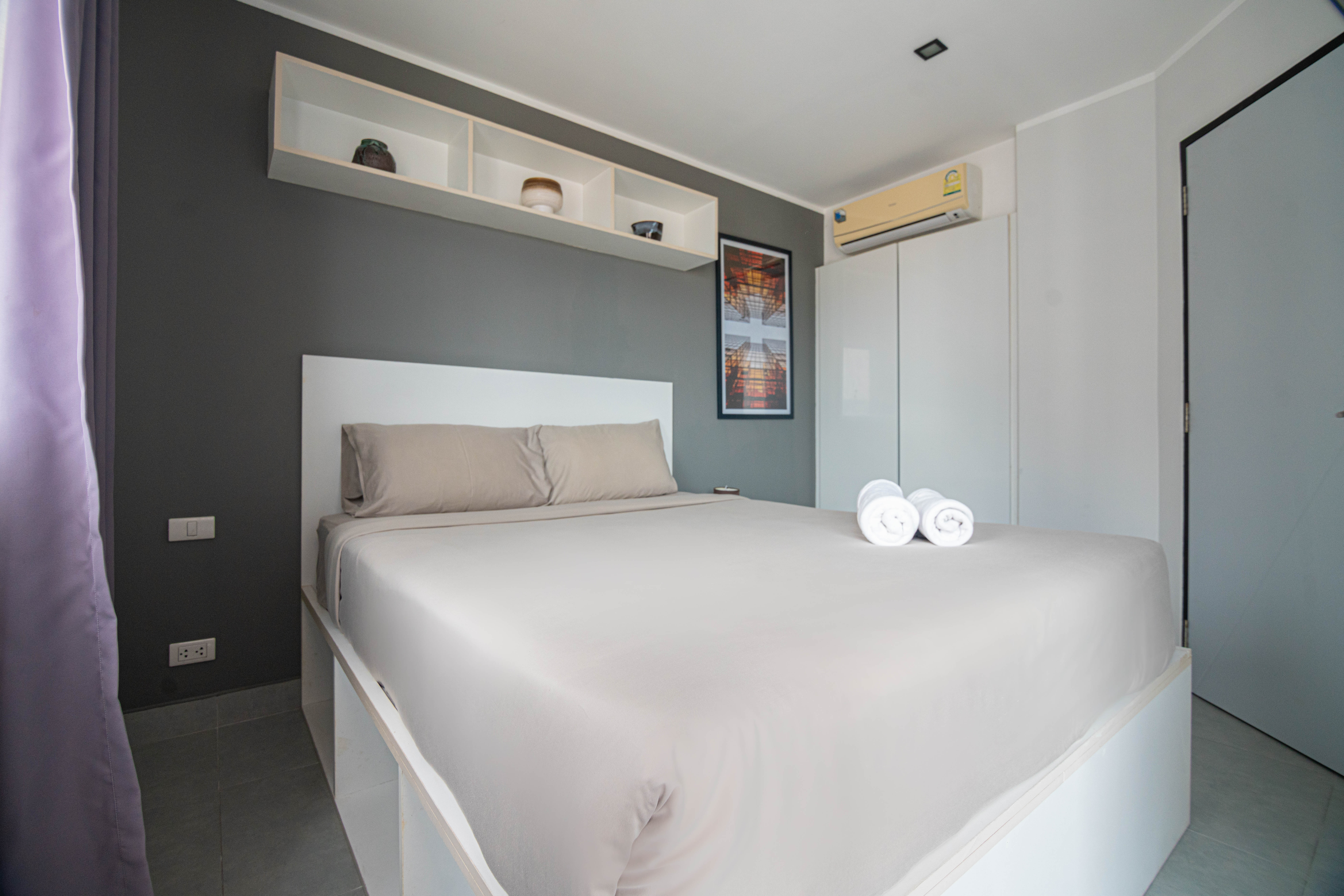 For Rent : Condo in Chalong area Tower I, 2 Bedroom 2 Bathroom, 6th flr.