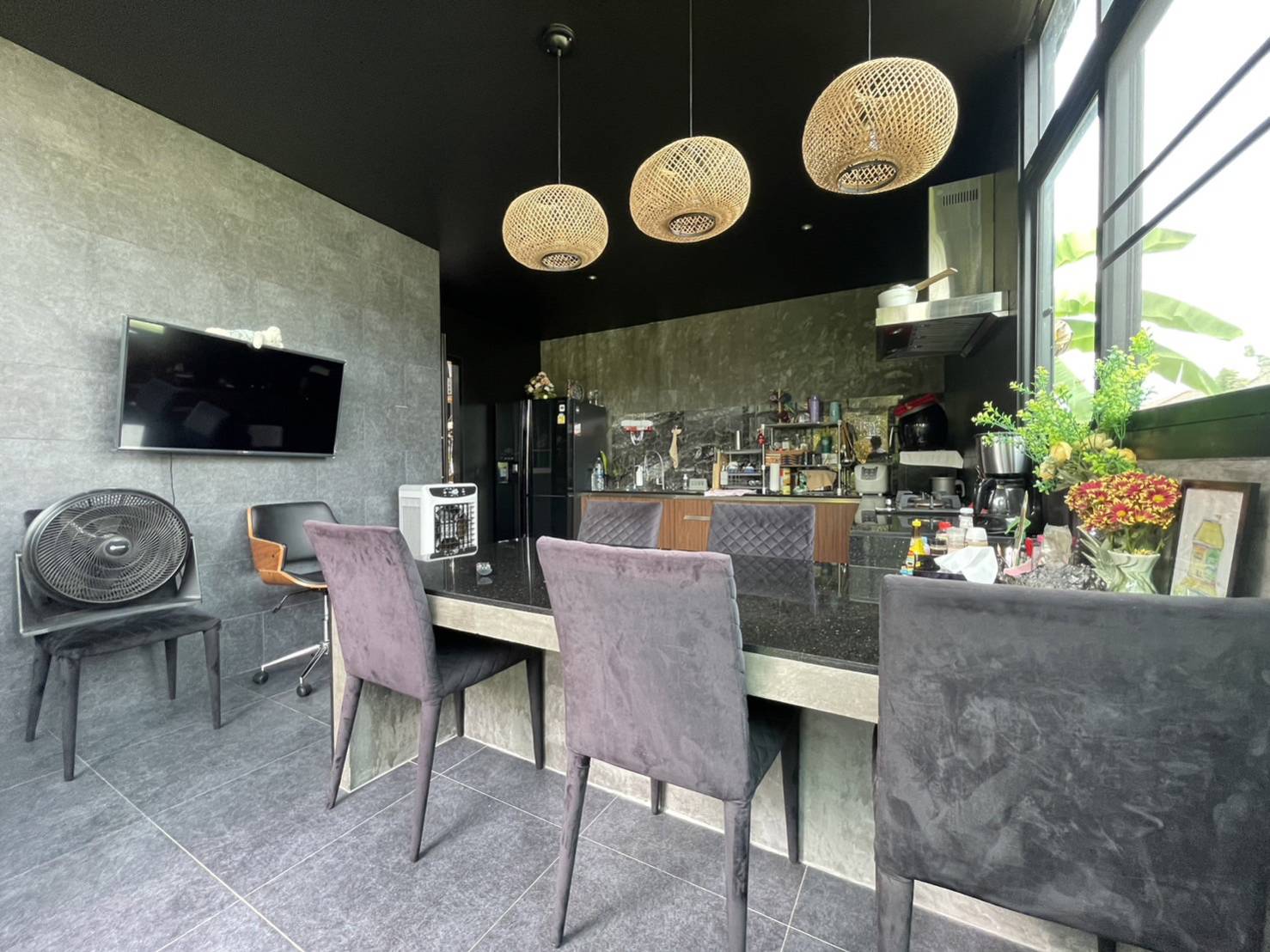 For Rent : Kohkaew, 2-story detached house, 4 Bedrooms 3 Bathrooms