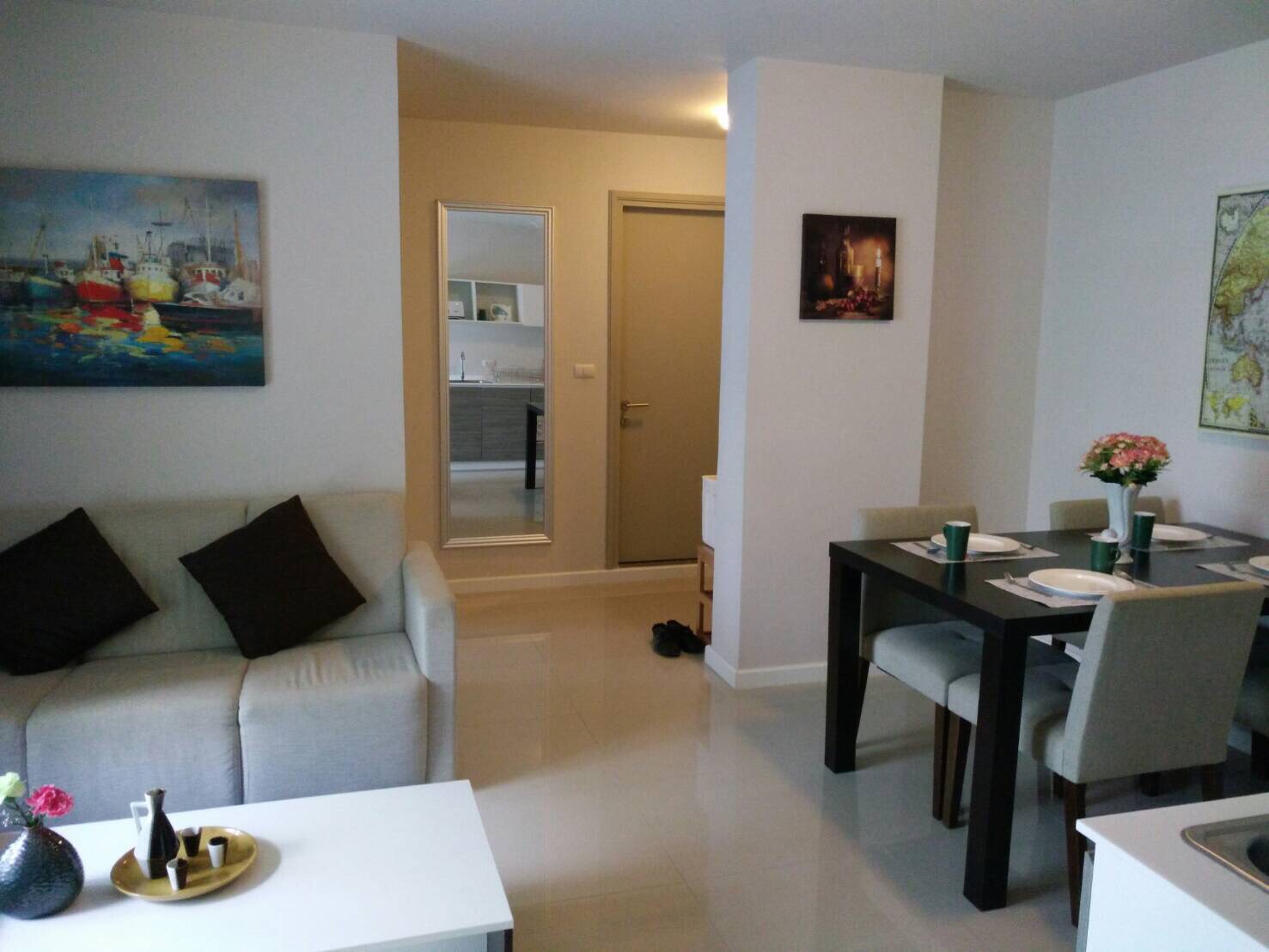 Kathu For Rent : 2Bed Dcondo mine Pool View Locate