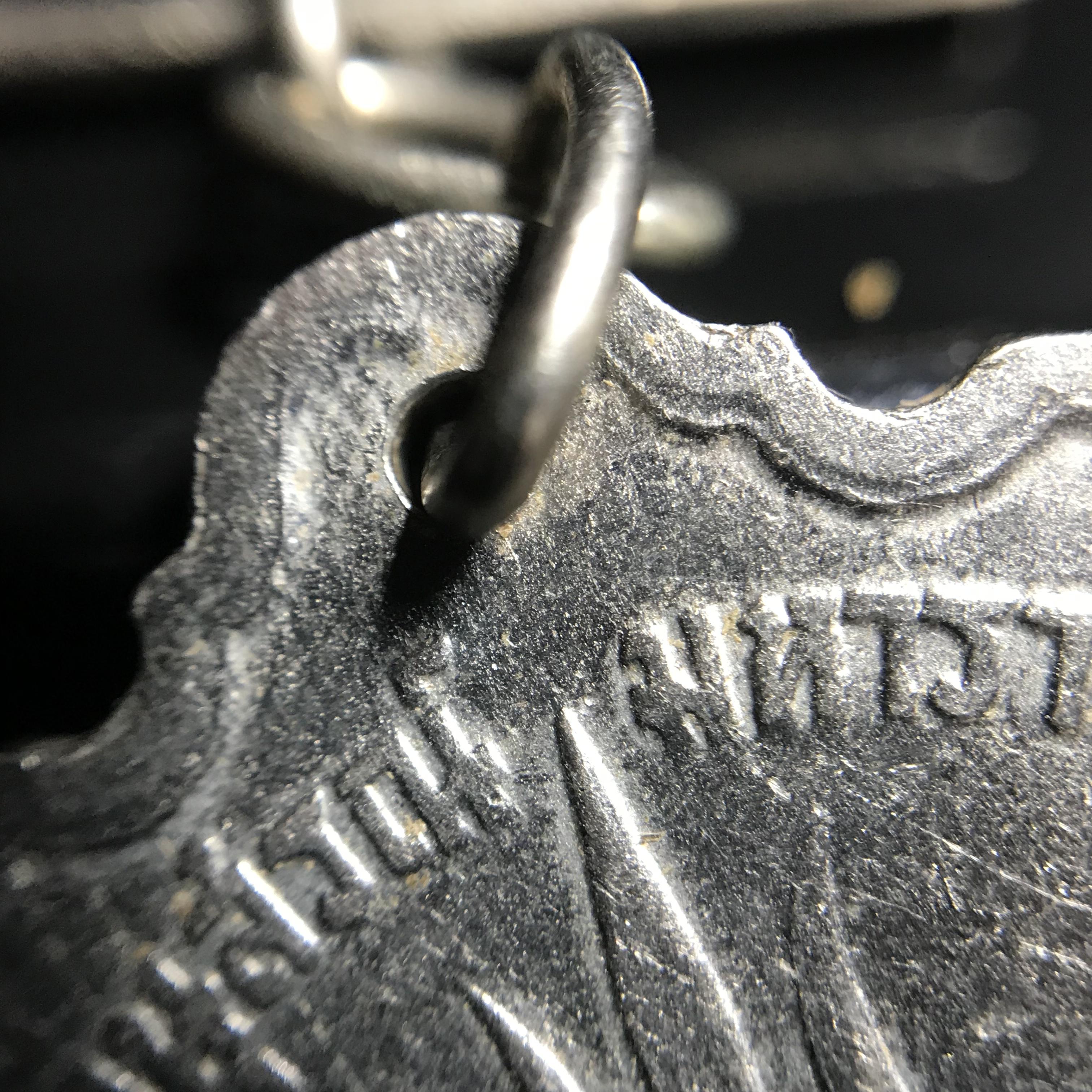 เหรียญอนุสรณ์มหาราช 3รอบ รัชกาลที่9 ปี2506 เนื้ออัลปาก้า โค๊ด "สว" สายโซ่คล้องเดิม