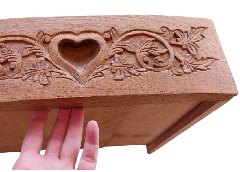 (มือสอง)ตู้ลิ้นชัก ตู้ข้างเตียงไม้สัก สูง57cm💥รับเองเมโทรพาร์ค กัลปพฤกษ์💥