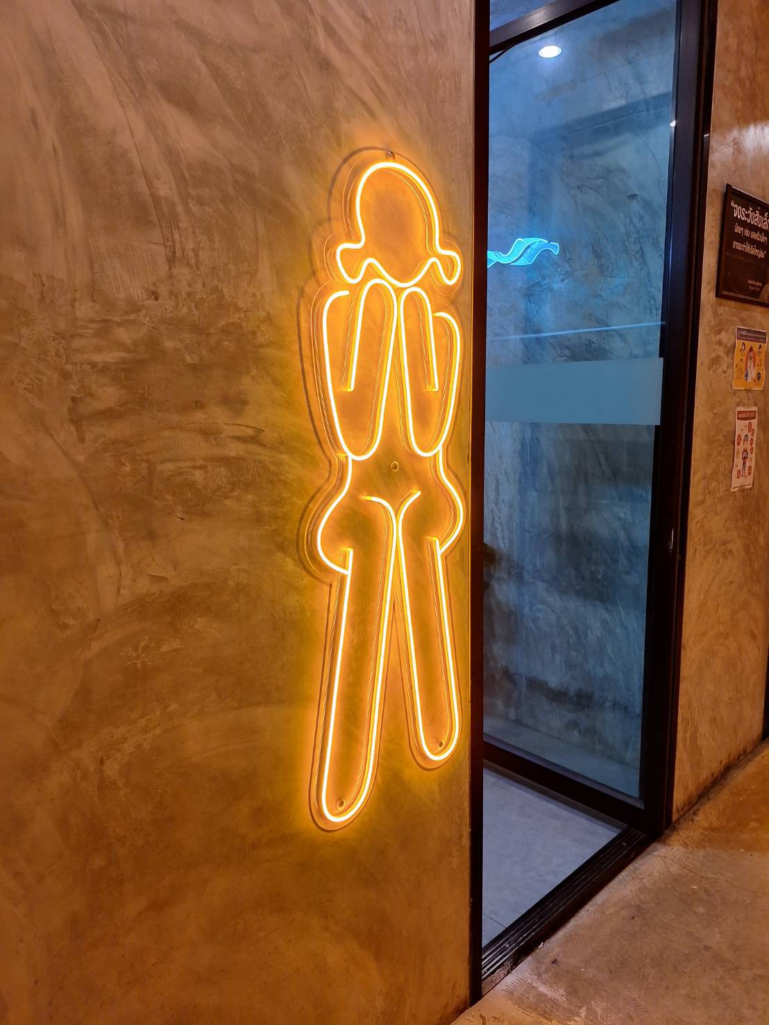 ป้ายไฟนีออนดัดledflex #ป้ายไฟตกแต่งร้าน