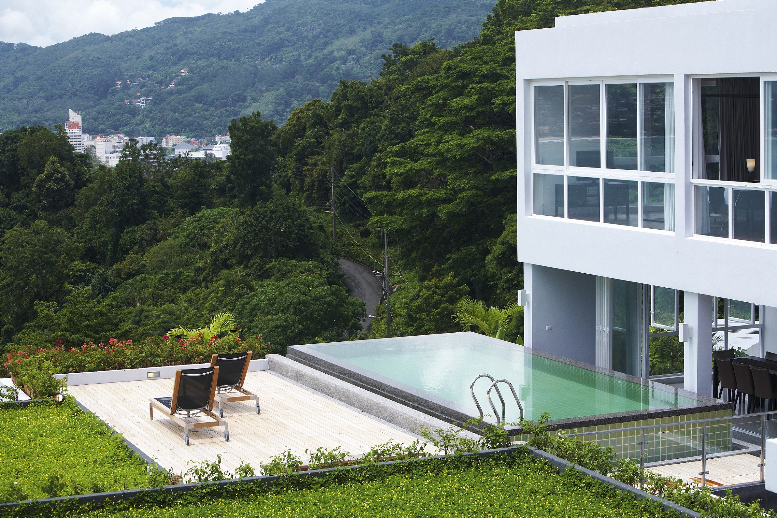 For Rent : Patong Seaview Villa, 4 bedrooms 5 bathrooms, Seaview