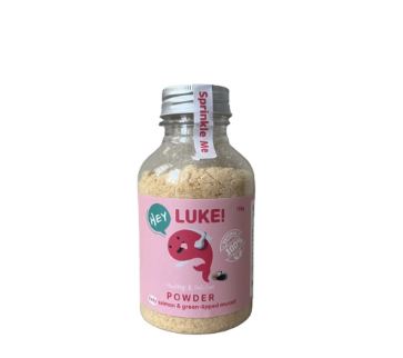Luke! powder only salmon & green lipped mussel ผงแซลมอน สำหรับสุนัข 150g.