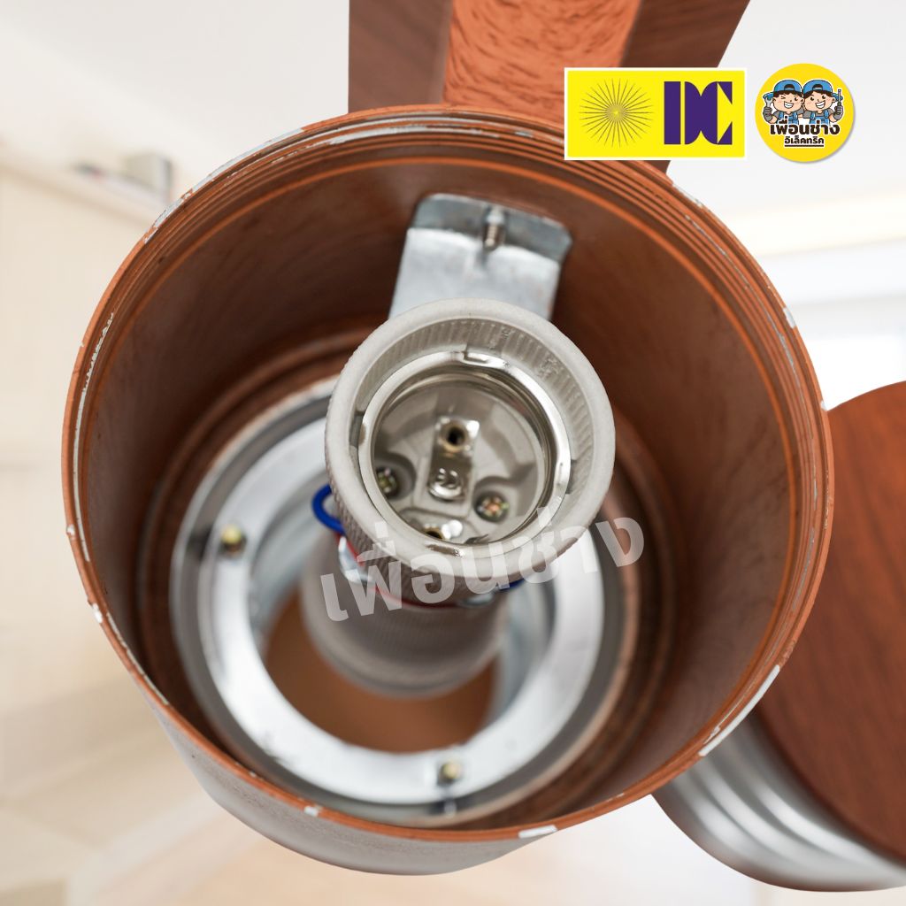 ยี่ห้อ DC โคมไฟติดผนัง ส่องขึ้น-ลง ใช้กับหลอดขั้ว E27 ทรงกระบอก โคมไฟผนัง ไฟภายนอก กันน้ำ IP54