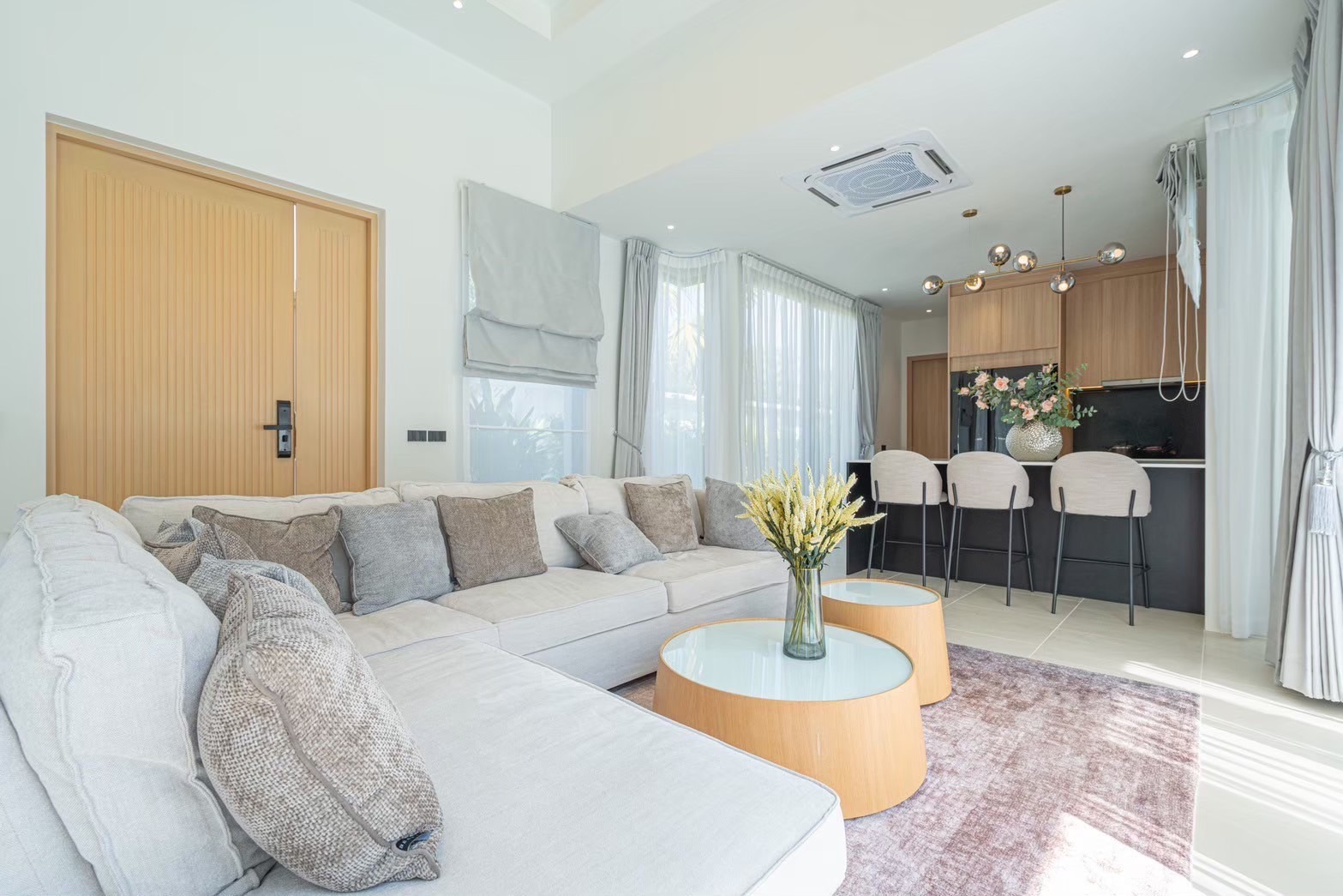 For Rent : Chalong, Luxury Pool Villa 3 Bedrooms 4 Bathrooms