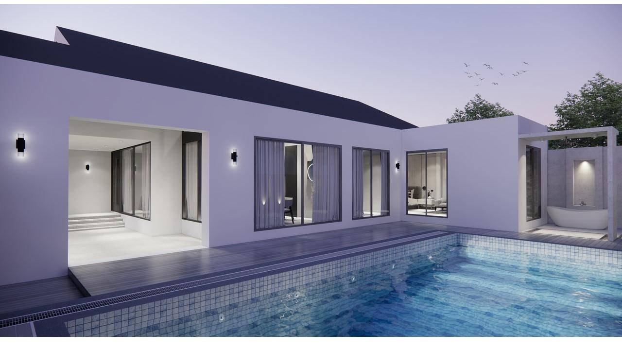 For Sales : Kohkaew, Pool Villa near BIS School, 3 bedrooms 3 bathrooms