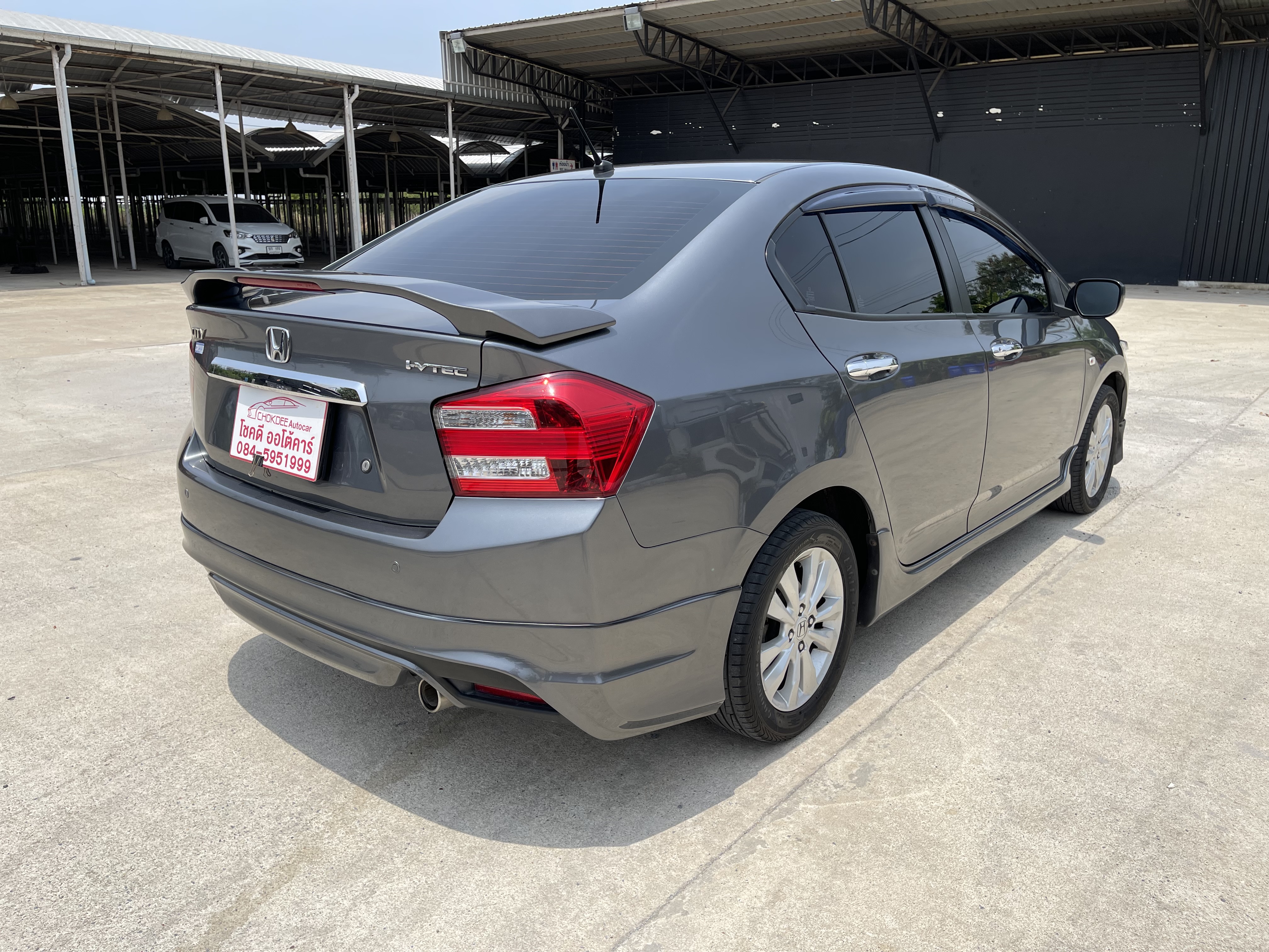 Honda City 1.5 V At 2013 เทา