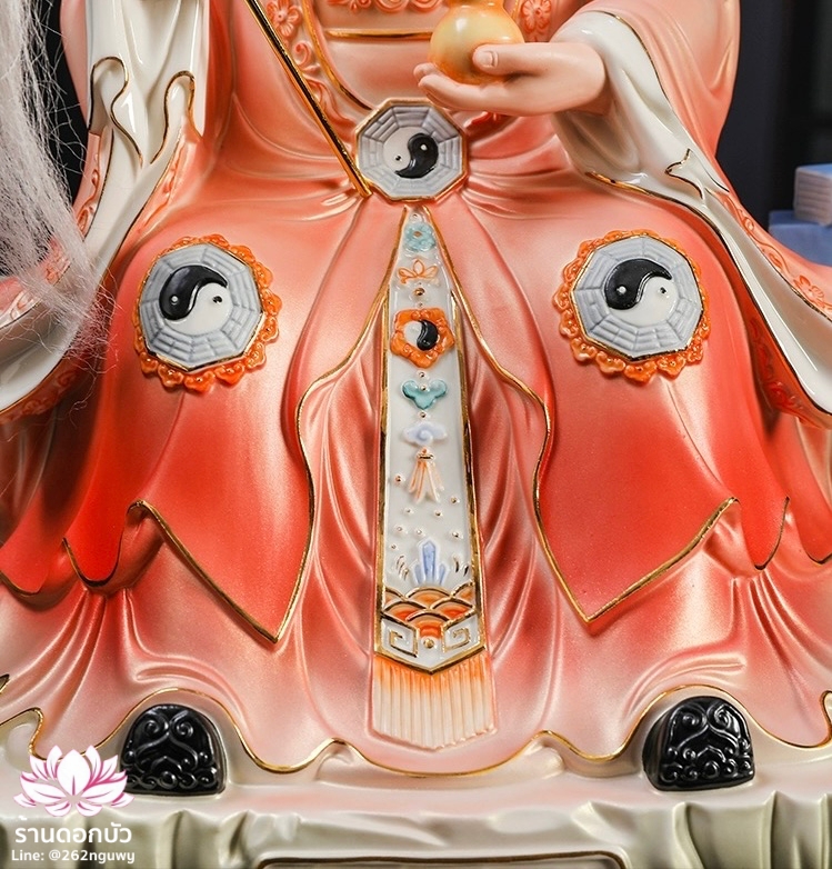 ไท้แปะกิมแช้ ไท้ไป่จินซิน เทพเจ้าแห่งดาวศุกร์ ขนาด 12/16 นิ้ว