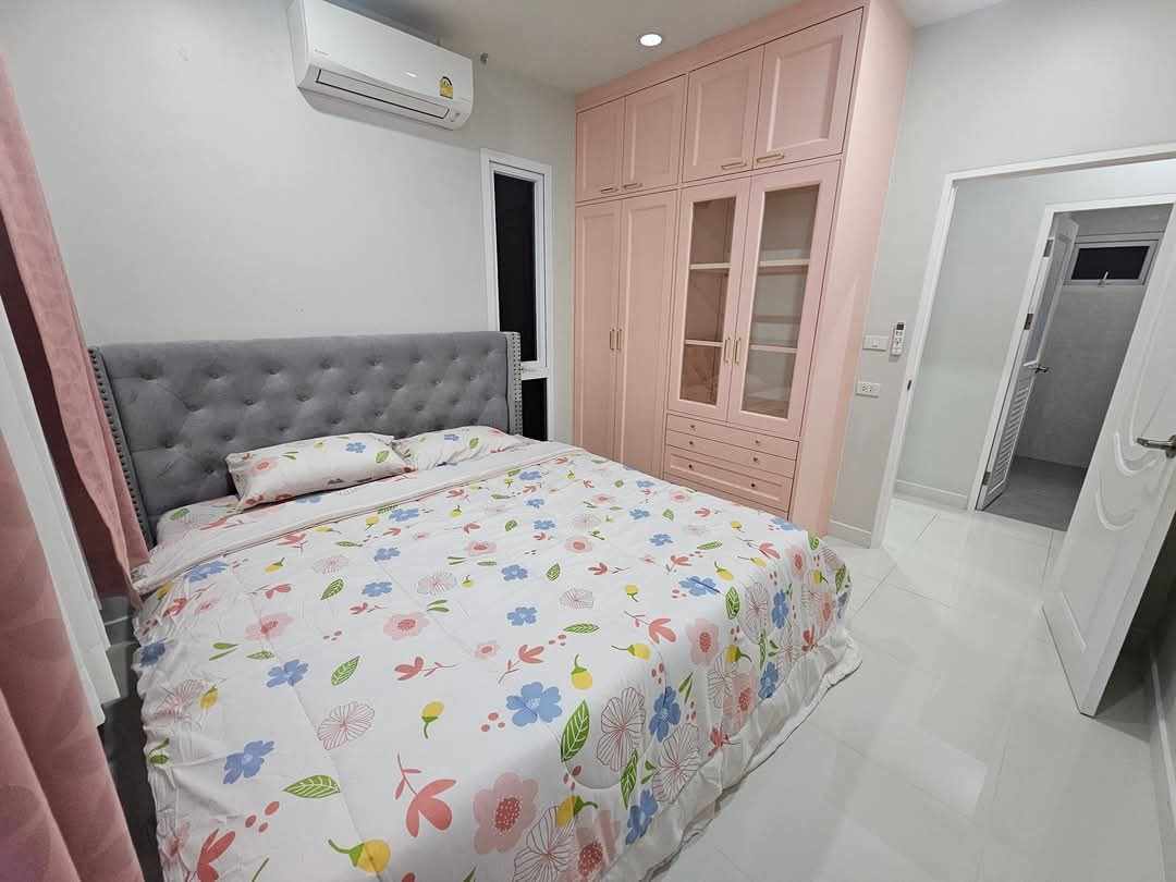 For Rent : Kohkaew, 2-story detached house, Sino architectural style, 3 Bedrooms 3 Bathrooms