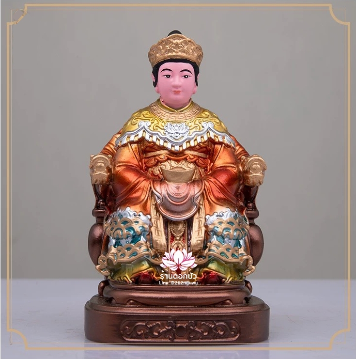 องค์พระขนาดเล็ก สำหรับบูชาหรือวางหน้ารถ งานเรซิ่น ขนาด 4 นิ้ว เช่าบูชา Line: @262nguwy