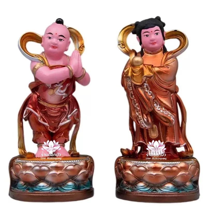 องค์พระขนาดเล็ก สำหรับบูชาหรือวางหน้ารถ งานเรซิ่น ขนาด 4 นิ้ว เช่าบูชา Line: @262nguwy