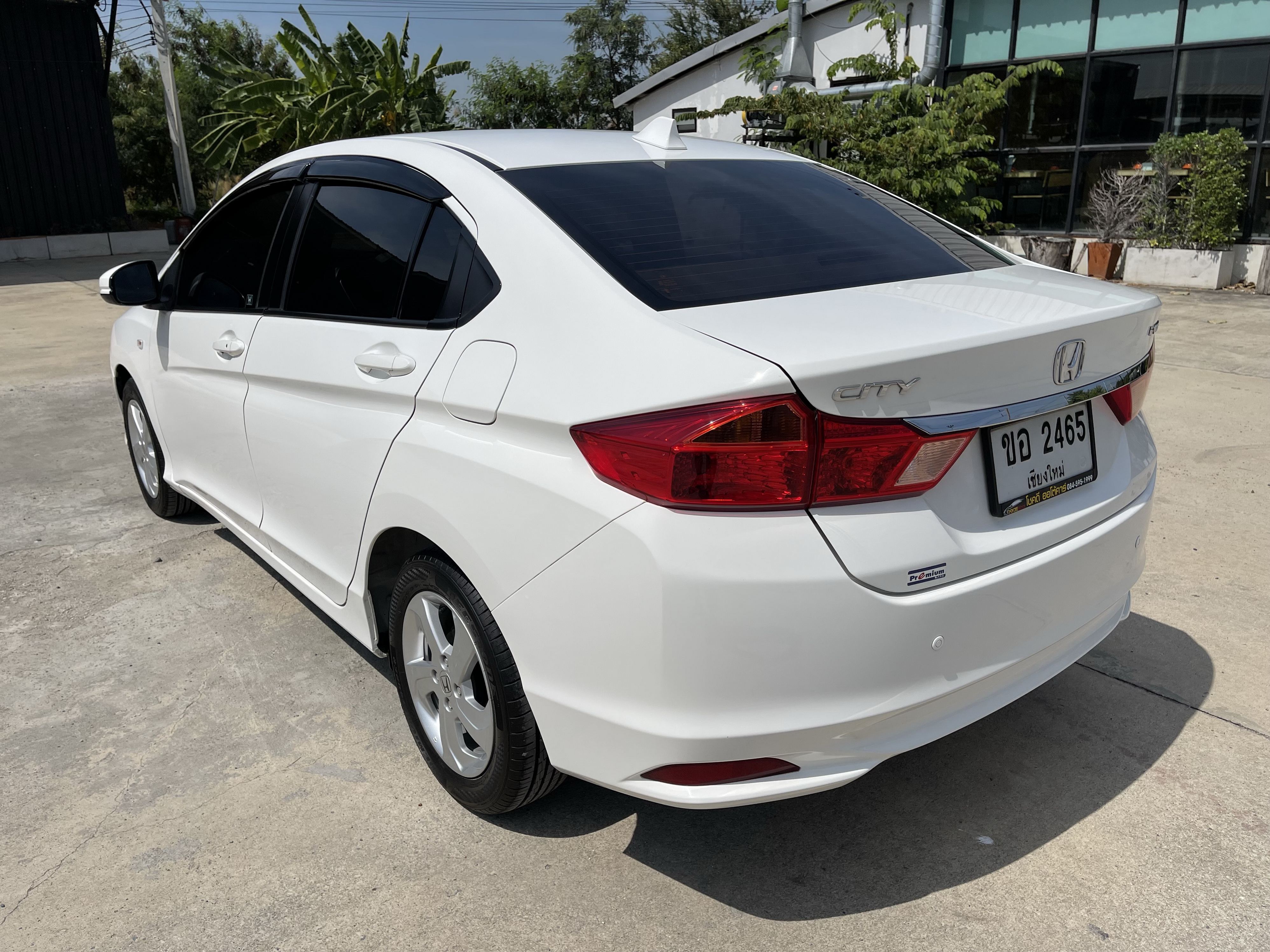 Honda City 1.5 V+ At 2016 ขาว