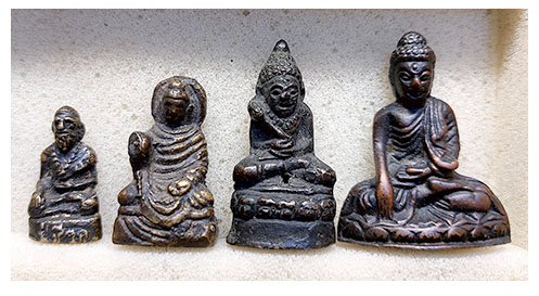 พระบูชาเก่า ขนาดเล็กๆ-BPT028-