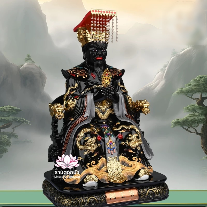 พญายมราช เหงี่ยมล่ออ๋อง หรือ เงี่ยมล่ออ๋อง งานเรซิ่นคุณภาพสูง ขนาด 12/16/19/26 นิ้ว