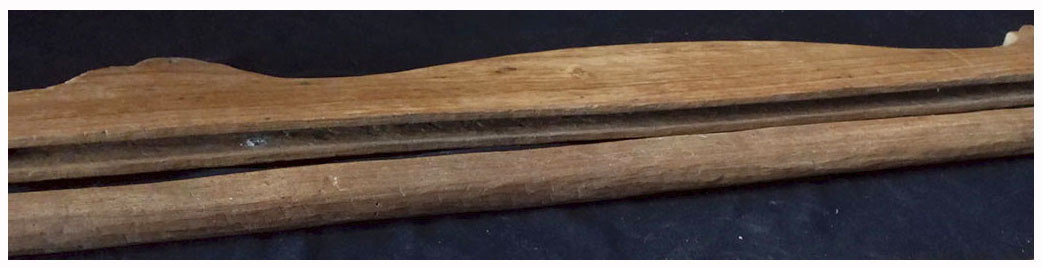 กรอบ(ฟืม)ทอผ้า:A ไม้สัก งานเก่า