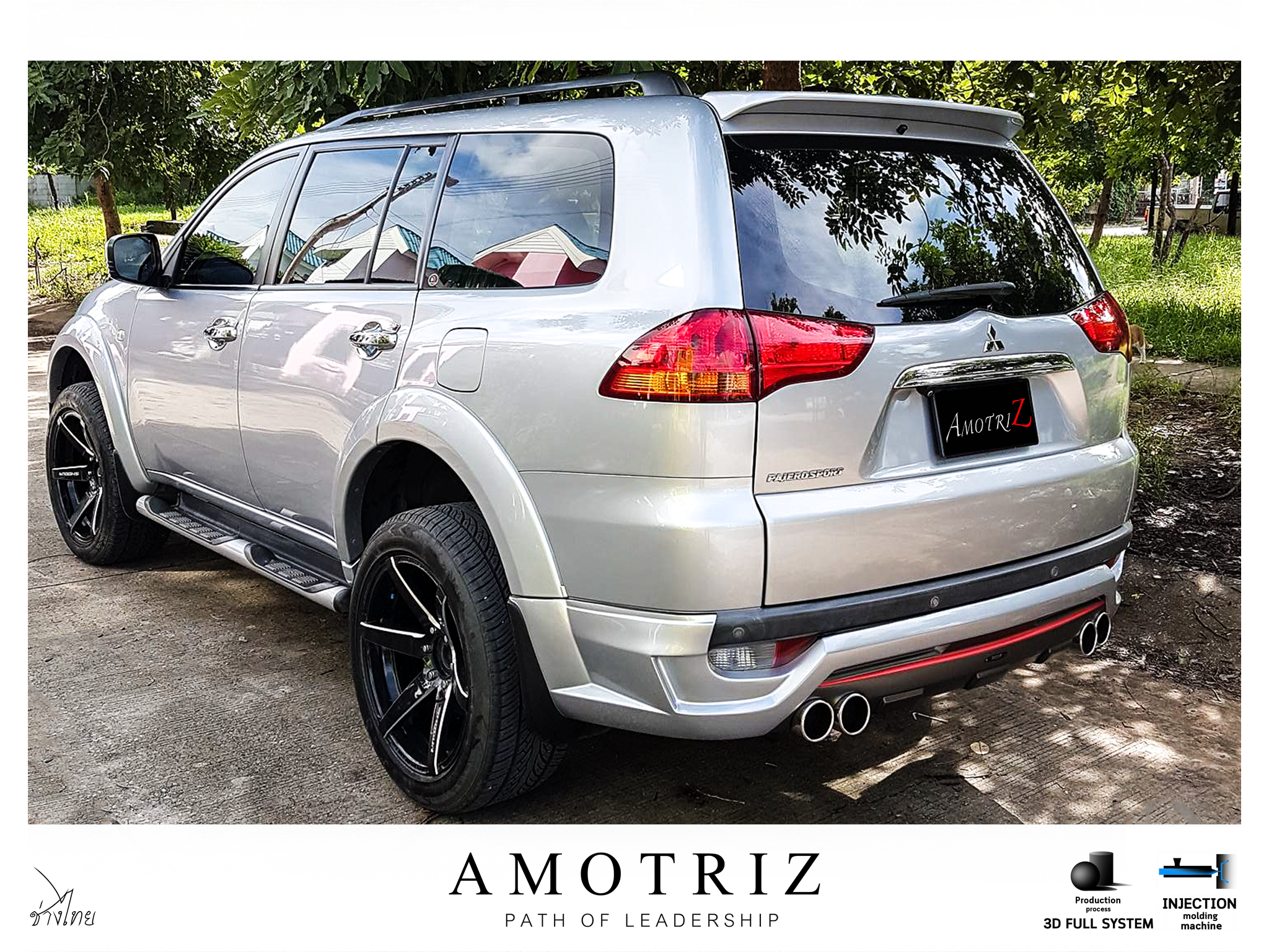 Mitsubishi Pajero 2008-2013 body kits by Amotriz