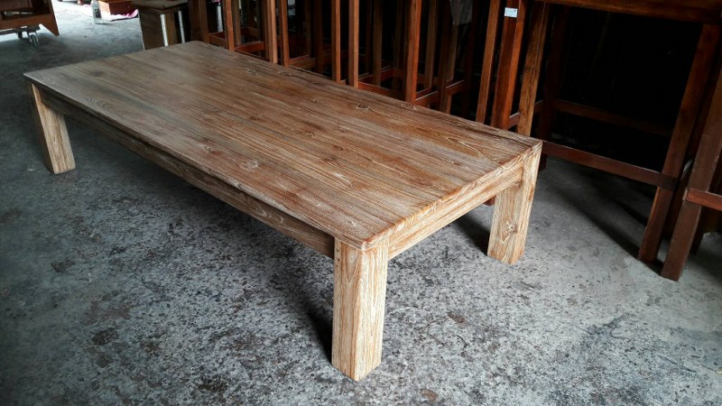 ตั่งนอนขามน 90x200x45ซม. สีเสี้ยนขาว