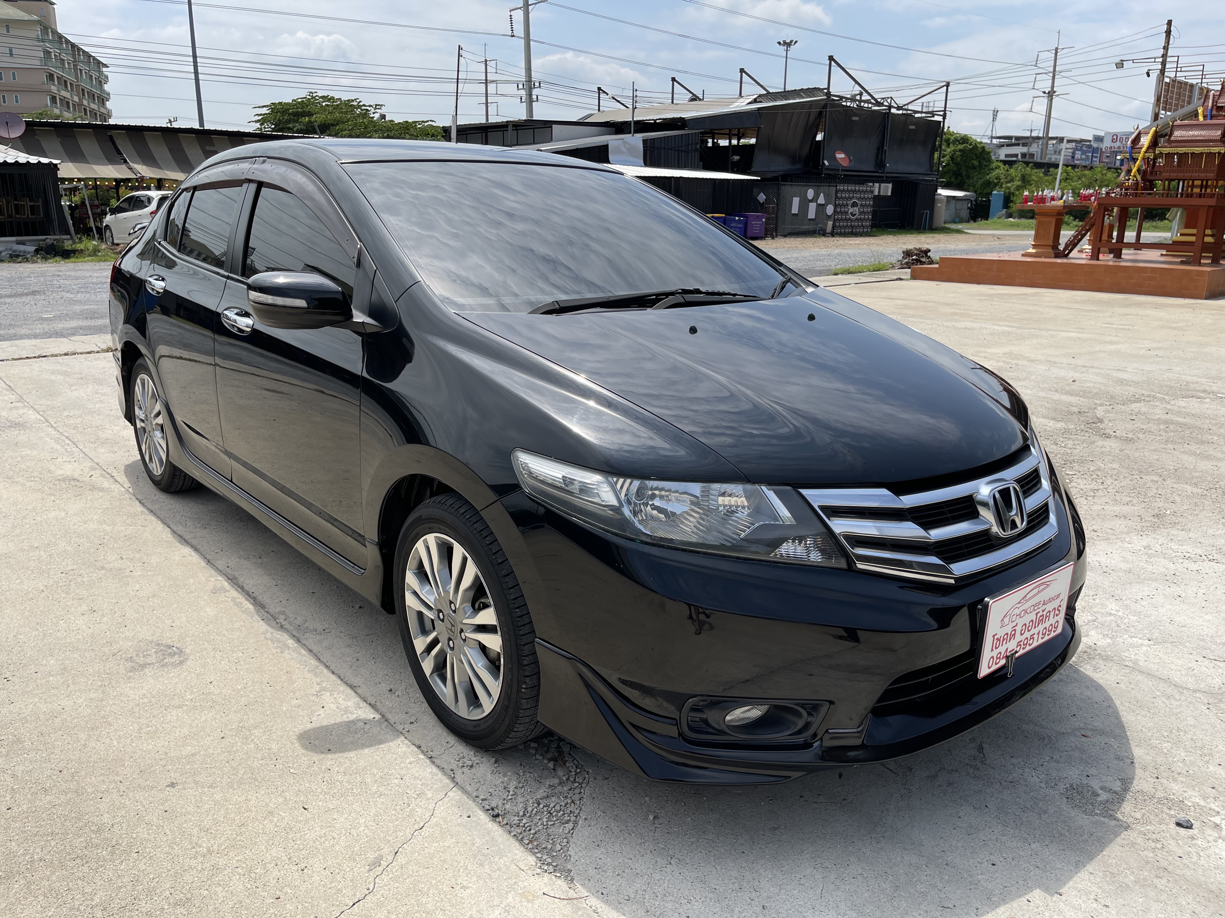 Honda City 1.5 SV At 2013 ดำ