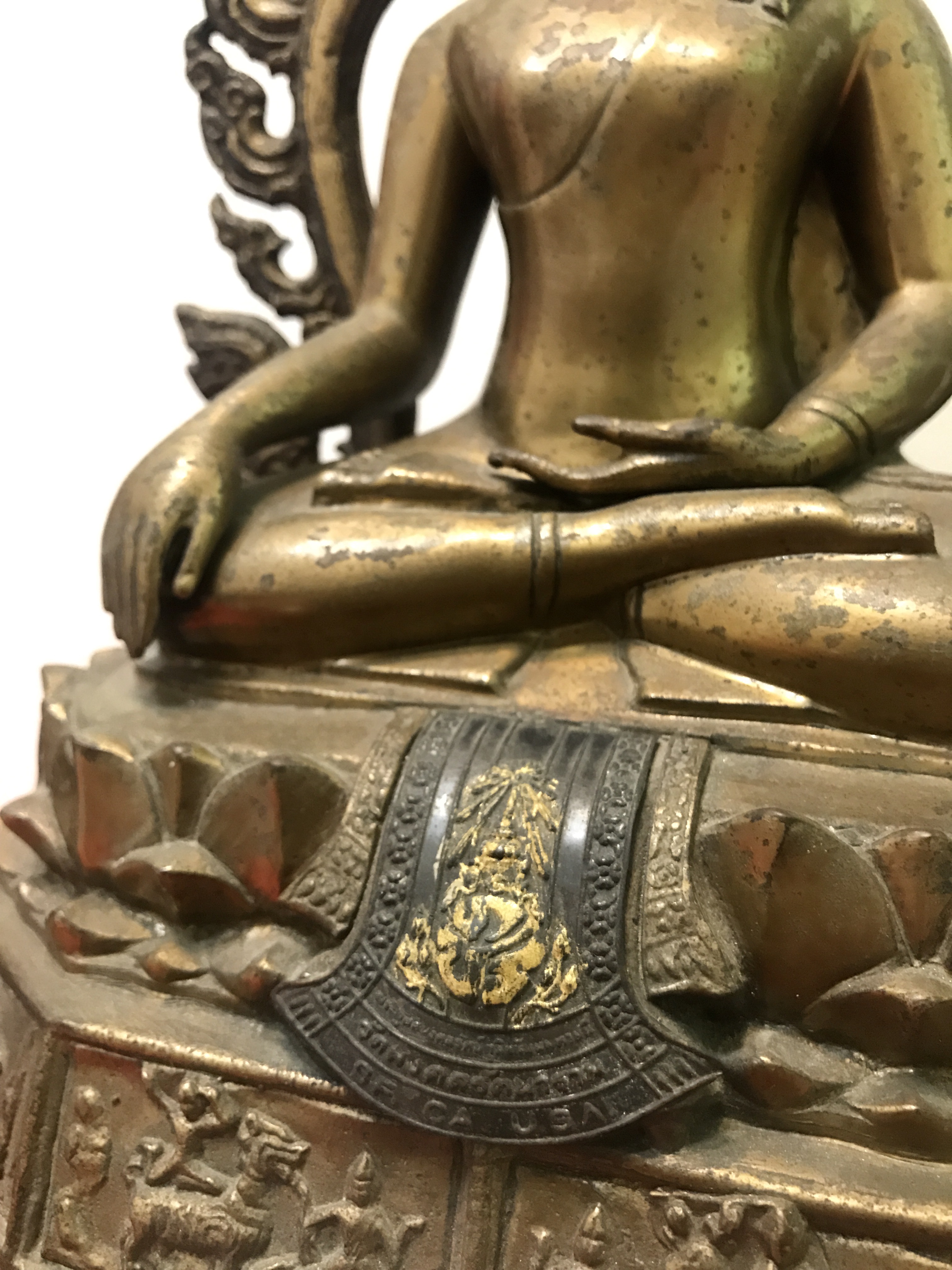 พระพุทธมงคลรัตนภูมิพัฒนมหามุนี ภ.ป.ร.5นิ้ว วัดมงคลรัตนาราม วัดไทยในซานฟรานซิสโก สหรัฐอเมริกา ( Sanfrancisco USA.) ปี ๒๕๒๓