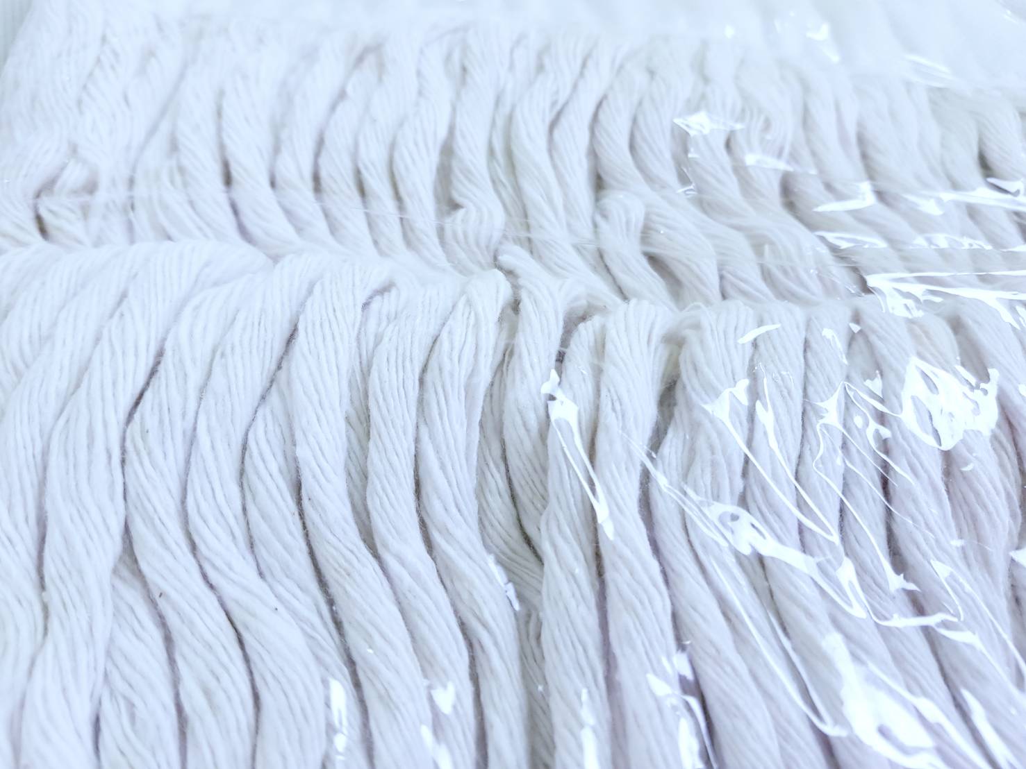 Small Evting อะไหล่ผ้าถูพื้น ขนาดกว้าง 10 นิ้ว สีขาว ผ้าถูพื้น ผ้าม๊อบถูพื้น ม๊อบถูพื้น อะไหล่ผ้าม๊อบ