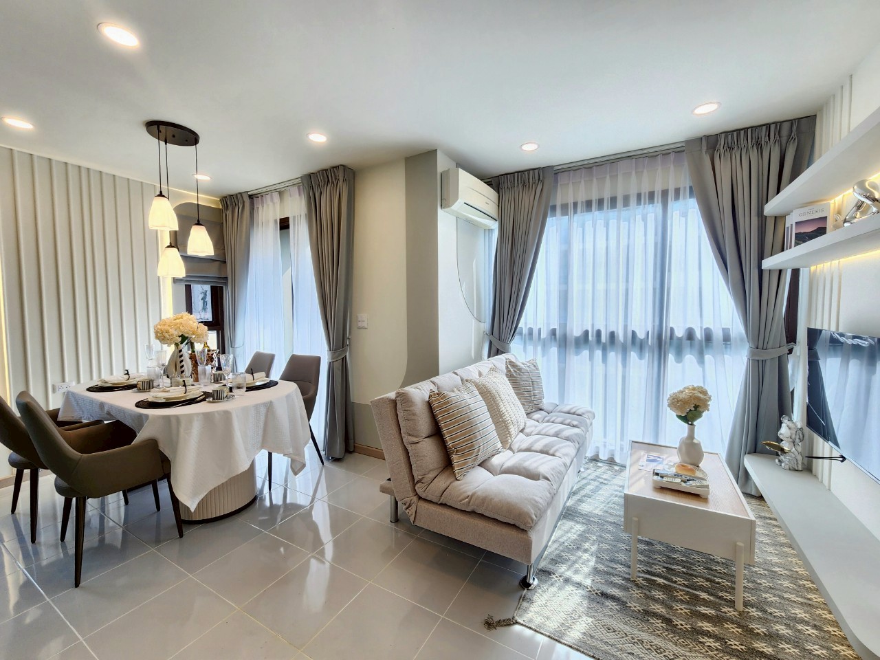 For Sales : Phuket City, Zcape3 Condominium, 2 Bedrooms 1 Bedroom, 6th flr.