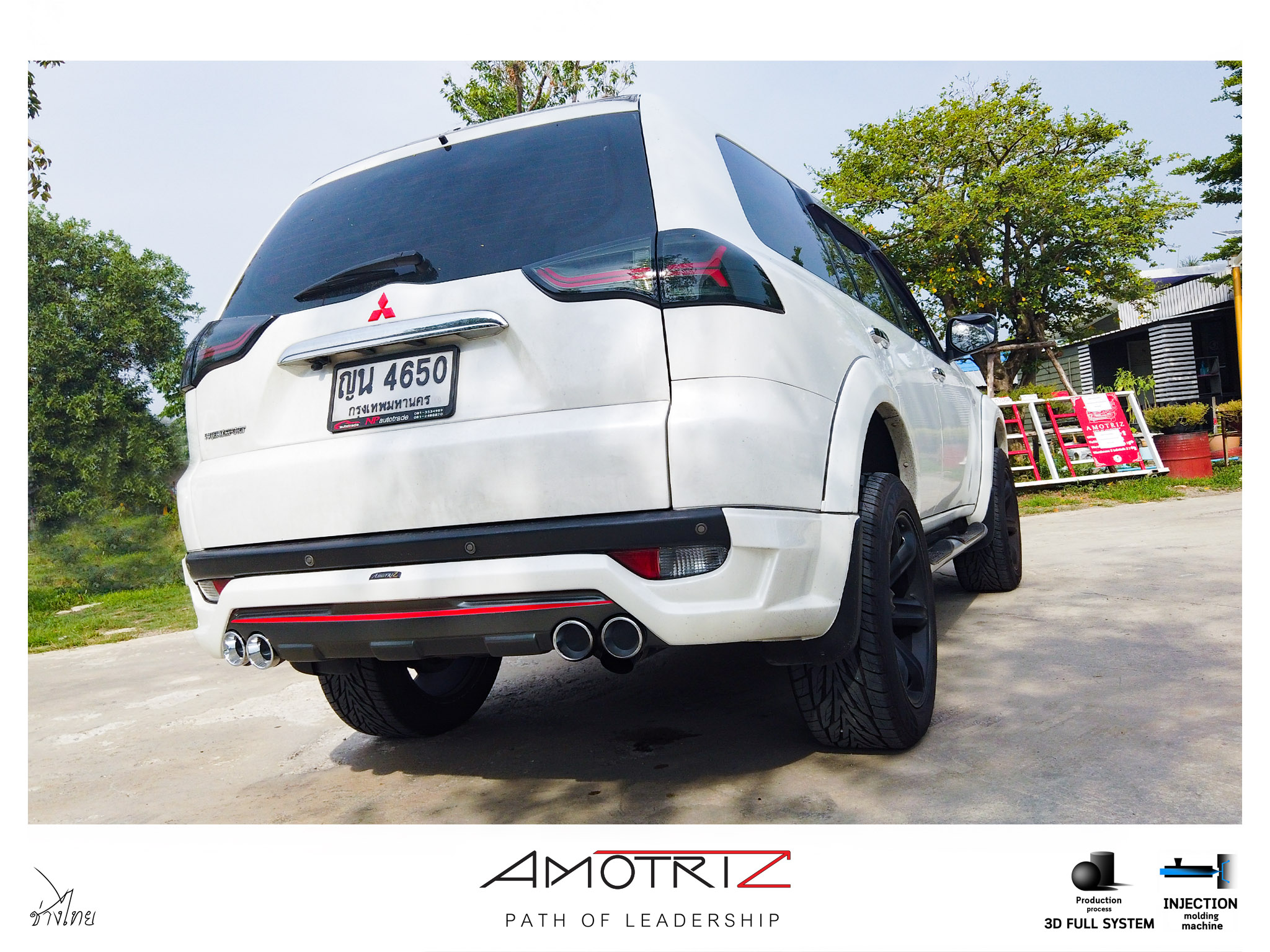 Mitsubishi Pajero 2008-2013 body kits by Amotriz
