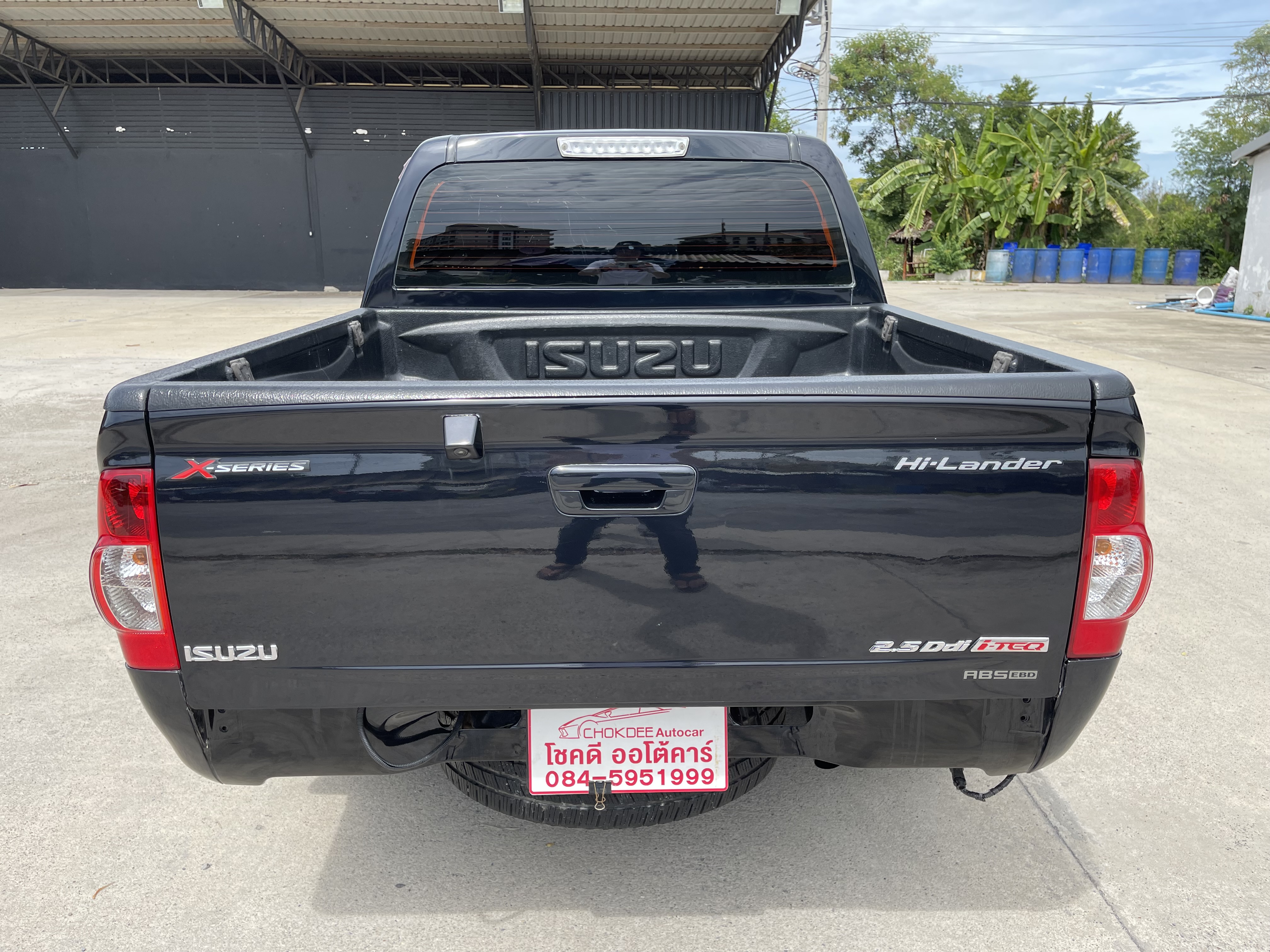 Isuzu Dmax 4ประตู Hilander 2.5 Abs X-Series Navi 2010 ดำ