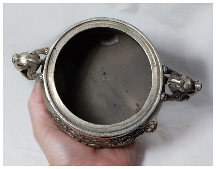 โถ เตาหรือที่ใส่ธูปกำยานสไตล์จีน สูง19.5cm